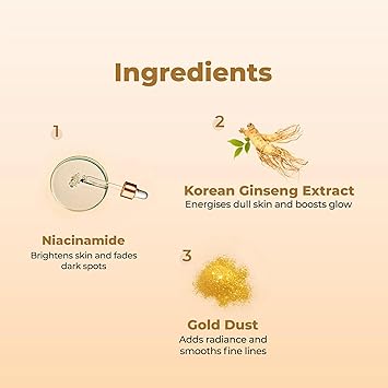 SOKORA K-Golden Glaze 24K Gold Sheet Mask Korean Glass Skin Formula with Niacinamide, Ginseng, Hyaluronic Acid, Rice Water & Gold Dust For a Revived, Radiant & Brighter Complexion - View 4 of 5