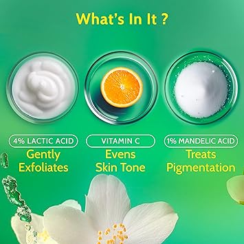 Chemist at Play Underarm Roll-On (40ml) – 5% AHA, 1% Mandelic Acid Brightens, Exfoliates & Fights Odour Alcohol-Free White Jasmine\For Sensitive Skin  Let me know if you'd like a short description, bullet poin - View 2 of 5