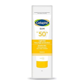 Cetaphil Sun SPF 50 Sunscreen For Combination Skin Type, Very High Protection Lightweight Gel, Water-resistant, Vitamin E, 50 ml - Related product