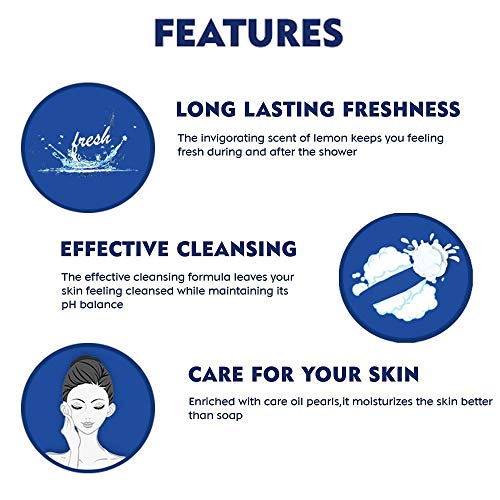 NIVEA Shower Gel, Lemon & Oil Body Wash, Women, 250ml And NIVEA Shower Gel, Water Lily & Oil Body Wash, Women, 250ml - View 5 of 5