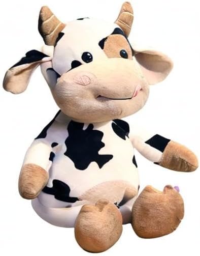 COOLBABY cow plush toy,16 inch stuffed animal throw plushie pillow doll,soft fluffy friend hugging cushion-present for every age and occasion - Related product