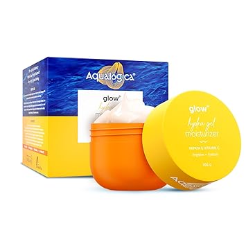 Aqualogica Glow+ Hydra Gel Moisturizer Vitamin C & Papaya 24H Hydration & Glow Lightweight, Non-Sticky Gel 200g - Related product