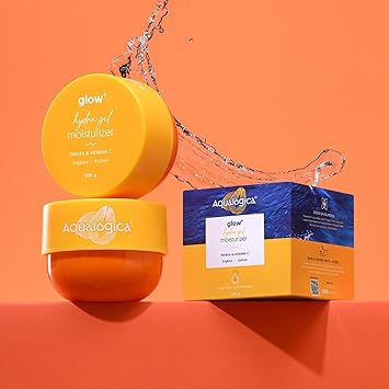 Aqualogica Glow+ Hydra Gel Moisturizer Vitamin C & Papaya 24H Hydration & Glow Lightweight, Non-Sticky Gel 200g - View 4 of 4