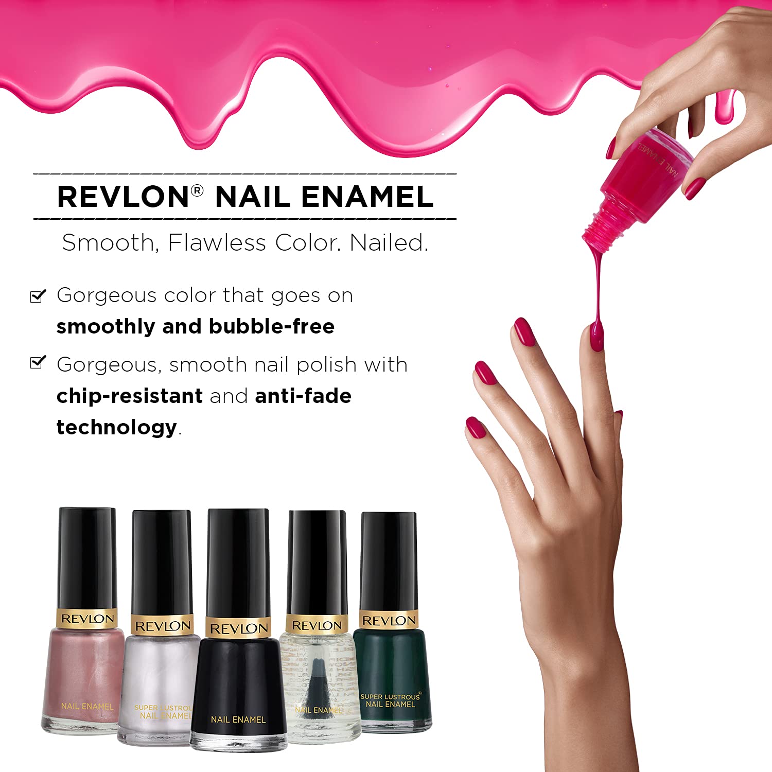 Revlon Nail Enamel, Natural, 8ml - View 2 of 4