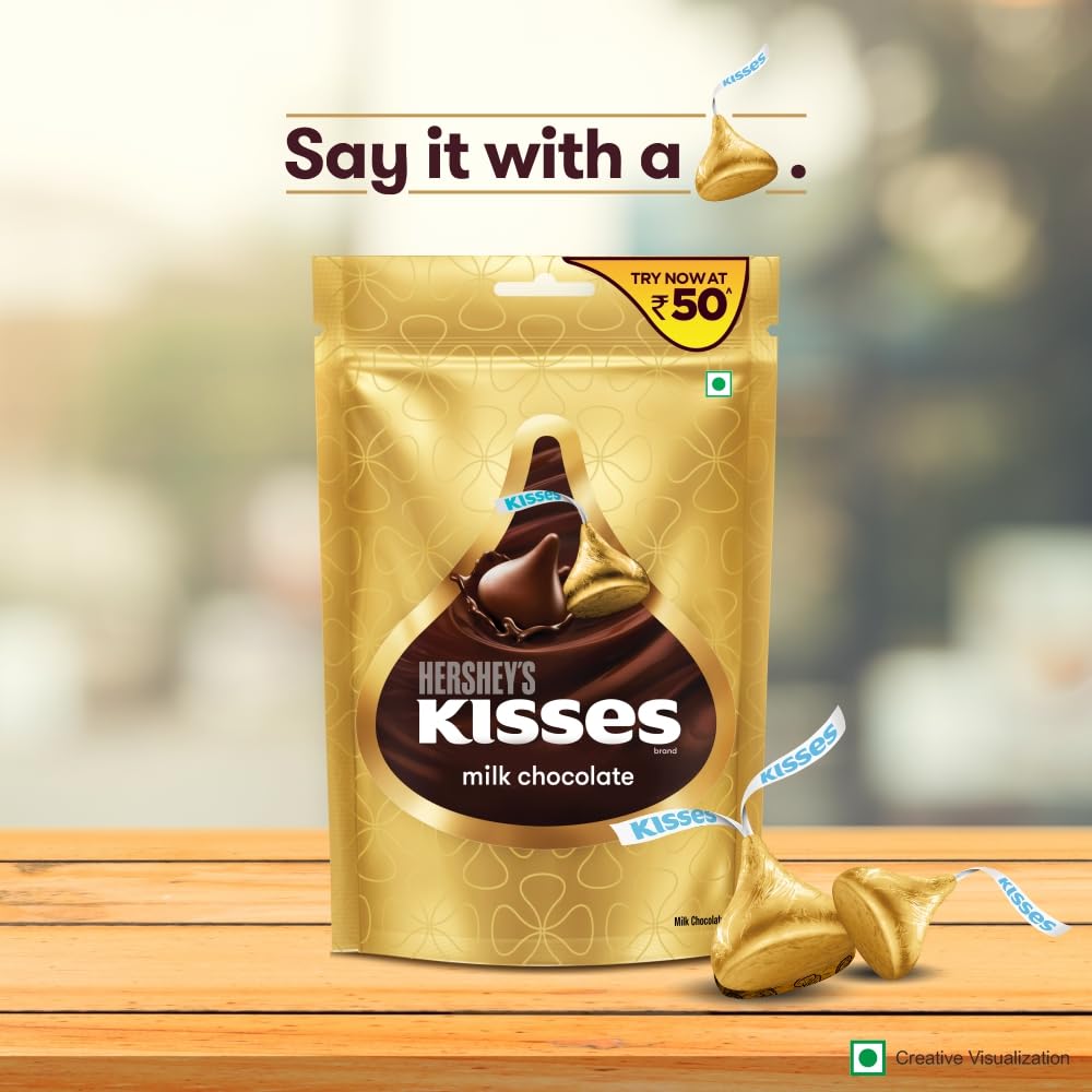 HERSHEY'S Kisses Vegetarian Milk Chocolate,36 Grams - View 7 of 7