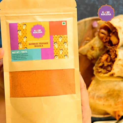 Home Kouzina Bombay Frankie Masala - 100G | Perfect for Frankies, Wraps, Rolls and Sandwiches, No Artificial Additives , Made in Small Batches , 100% Natural Ingredients - View 2 of 4