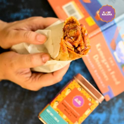 Home Kouzina Bombay Frankie Masala - 150G , Perfect for Frankies, Wraps, Rolls and Sandwiches, No Artificial Additives , Made in Small Batches , 100% Natural Ingredients, Premium Tin Pack - View 3 of 4