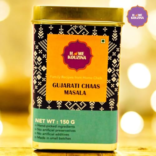 Home Kouzina Gujarati Chaas Masala - 150g | Authentic Gujarati Buttermilk Masala Powder | Chach Powder , No Artificial Additives , All Natural Ingredients - View 2 of 4