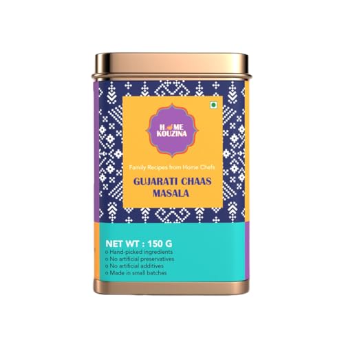 Home Kouzina Gujarati Chaas Masala - 150g | Authentic Gujarati Buttermilk Masala Powder | Chach Powder , No Artificial Additives , All Natural Ingredients - View 3 of 4