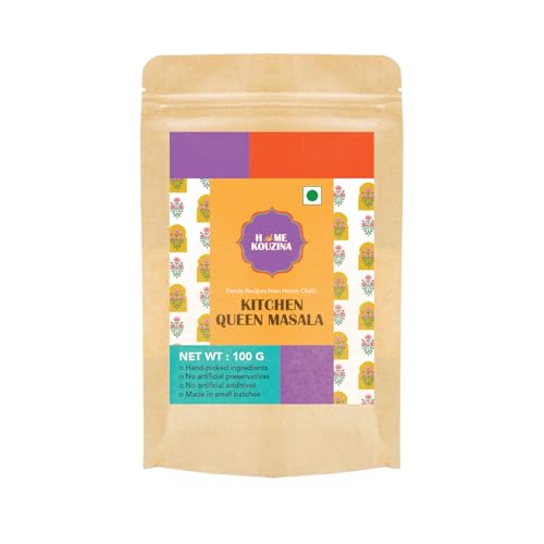 Home Kouzina Kitchen Queen Masala – 100g | All-Purpose Indian Masala for Dal, Khichdi, Sabzi & More , All Natural Ingredients , Made in Small Batch - View 6 of 6