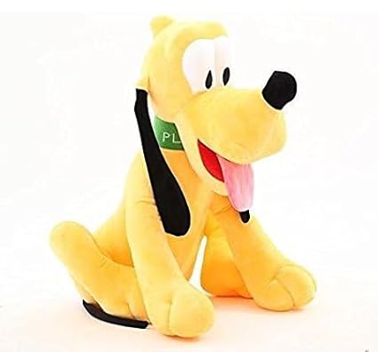 Plush Toy Pluto – 30 cm Soft and Huggable Yellow Dog Character, Adorable Stuffed Animal for Kids, Girls, Boys, or Collectors, Perfect Cuddly Companion, Playtime Friend, or Decorative Toy. - View 2 of 3