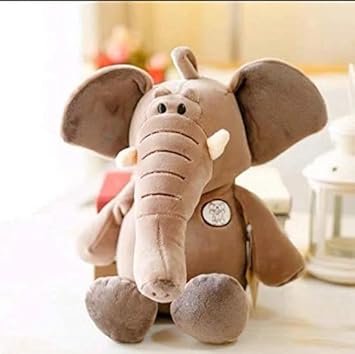 Soft Baby Pig Elephant Stuffed Toy 25cm – Plush Elephant Teddy Figure for Girls, Boys & Kids Cute Car Hanging, Perfect Birthday Gift & Home Decor - View 2 of 3