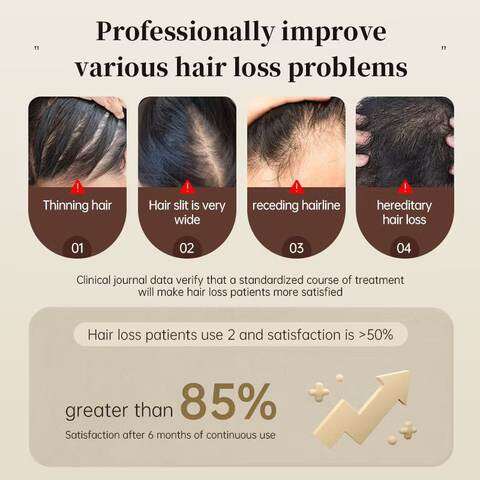 Dr Ville Hair Growth Serum Tonic Prevent Hair Fall Strengthen Roots Nourish Scalp Reduce Hair Loss Support Healthy Growth Thick Strong Shiny Hair Daily Treatment Formula - View 2 of 4