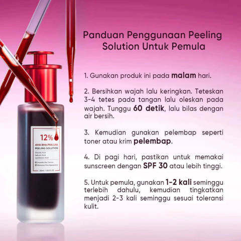 SKINTIFIC 12% AHA BHA PHA LHA Peeling Solution Serum 30ml Brightening Whitening Dark Spot Acne-Prone Skin Exfoliating Smooth Even Tone Clear Radiance Daily Skincare Treatment - View 3 of 3