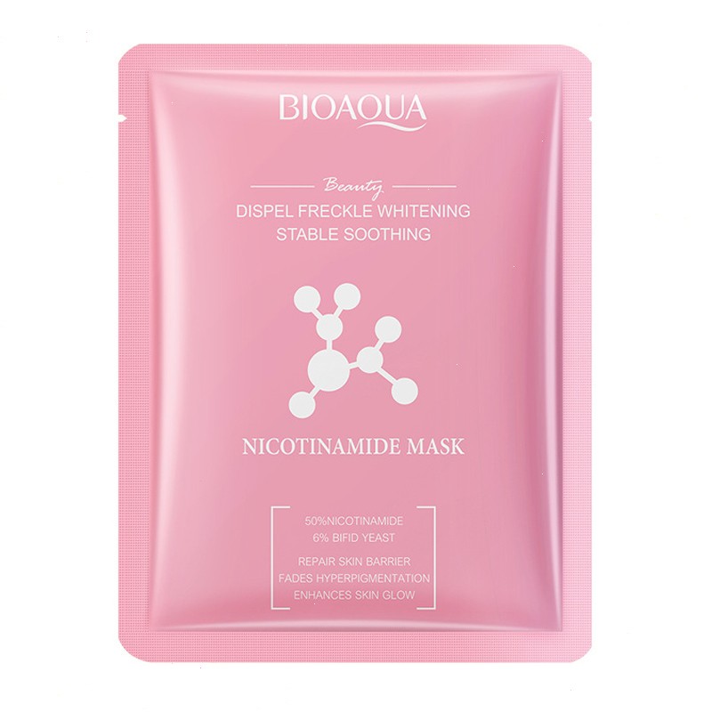 ROREC BIOAQUA Multi-Effect Repair Hydration Moisturizing Whitening Antioxidant Anti-Wrinkle Firming Tender Skin Facial Mask-Nicotinamide(FROM MALAYSIA) - View 3 of 3