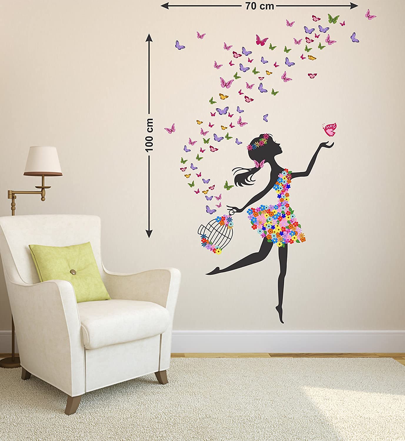 ESP Creation Combo Set of 2 Calendar Tree | Dreamy Girl Wall Decals for Hall, Bedroom &amp; Kitchen(FROM INDIA FAAZ) - View 2 of 3