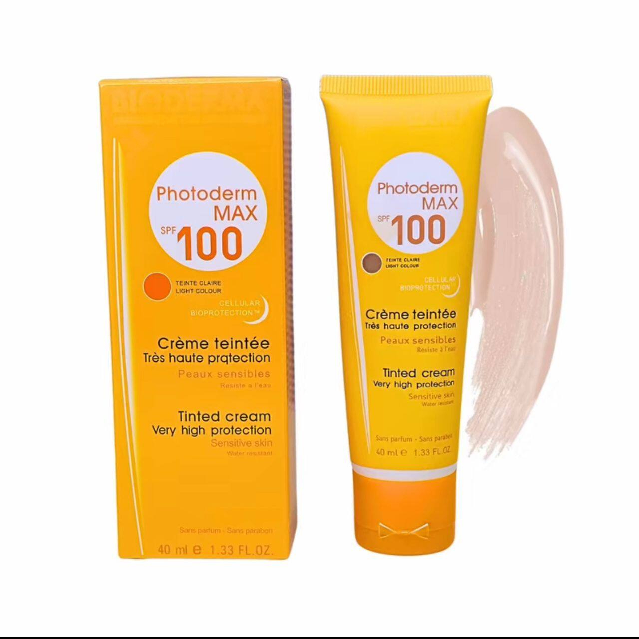 Photoderm Max Fluide SPF100 Tinted Sunscreen, Lightweight Facial Protection, UVA UVB Shield, Tinted Skincare, High-Strength Sun Protection, Hydrating, Oil-Control, Daily Face Use, Brightening, Smooth Skin, UV Defense - Related product
