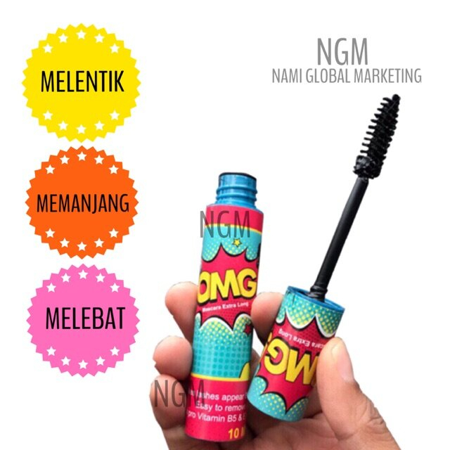 OMG Viral Hot Mascara/Maskara Sensation – Extreme Volume, Length, Curl & Waterproof Smudge-Proof Lashes for All-Day Glam, Bold Eye Makeup Trend Everyone Is Obsessed With Right Now - View 2 of 3