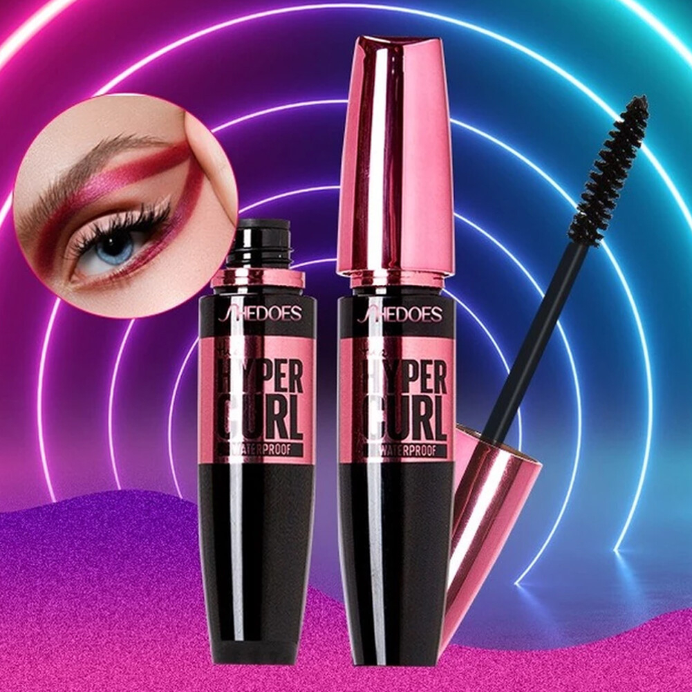 BEAUTYBIGBANG Waterproof Thick Lengthening Mascara – Volumizing, Elongating, Non-Smoothing, Fat Lash Effect, Long-Lasting, Smudge-Proof, Clump-Free, Dramatic Eye Makeup, Dense Black Coating, Curl-Enhancing, Bold & Glamorous Lashes for All-Day Wear - View 3 of 3