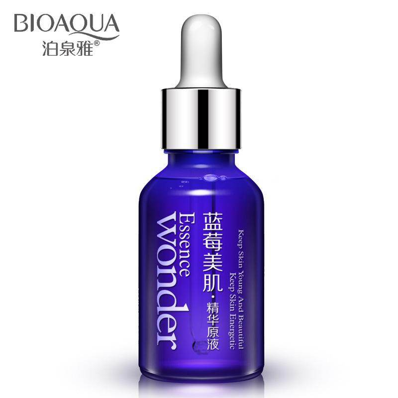 BIOAQUA Wonder Blueberry Essence Anti-Wrinkle Anti-Aging Essence – Blueberry Extract Serum, Hydrating, Firming, Skin Rejuvenation, Anti-Fine Lines, Brightening, Nourishing, Moisturizing, Elasticity Booster, Youthful Glow, Daily Skincare, Anti-Aging Solution, 30ml - View 3 of 3