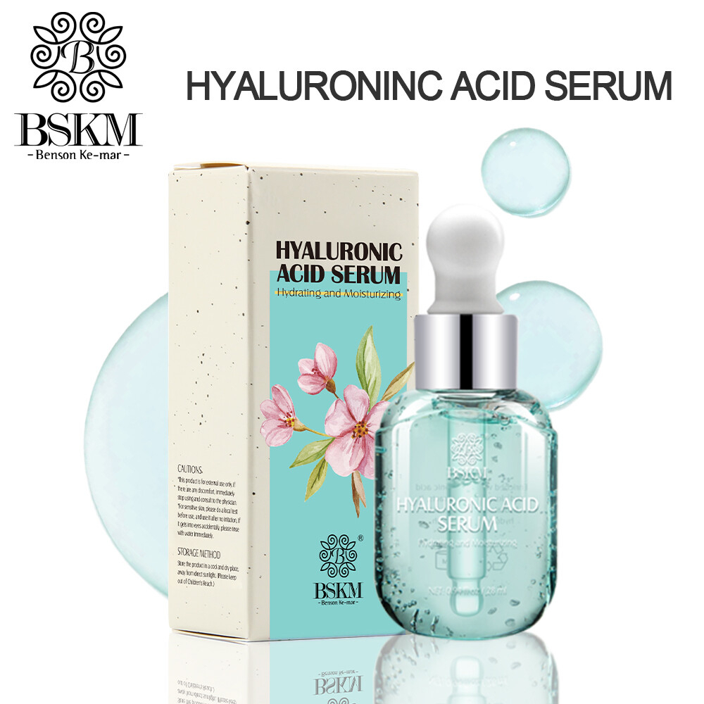 BSKM Hyaluronic Acid Serum 28ml Hydrating Facial Essence – Deep Moisturizing Repair Serum for Face, Skin Brightening, Smooth Texture, Lightweight Daily Skincare Solution for Dry, Dull, and Sensitive Skin Types - View 3 of 3