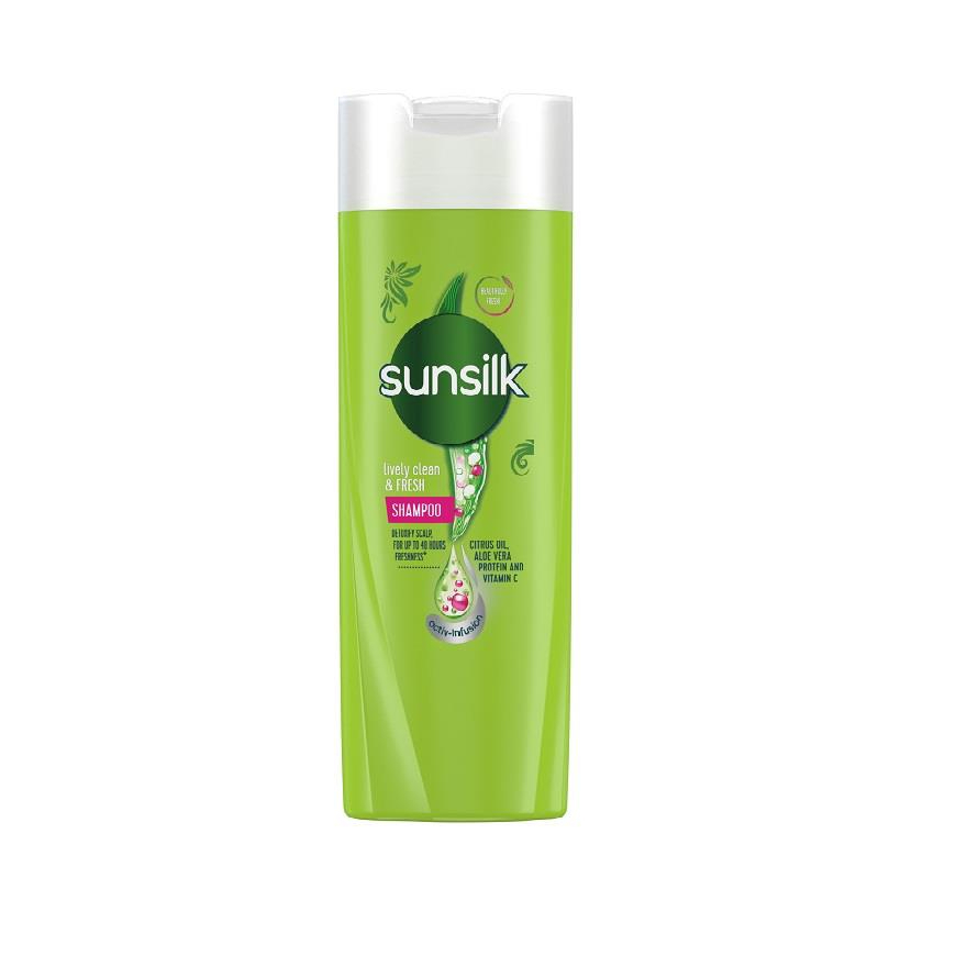 Sunsilk Clean & Fresh Shampoo 70ml – Refreshing Hair Care, Deep Cleansing, Removes Oil & Dirt, Lightweight Formula, Hydrating, Revitalizing Scalp, Soft Shiny Hair, Frizz Control, Daily Use, Suitable for All Hair Types - View 3 of 3