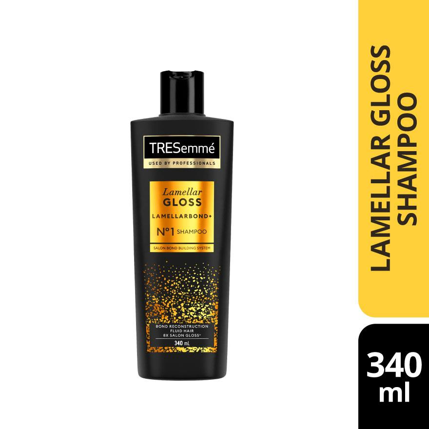 TRESEMME Lamellar Gloss Shampoo 340ml – Smoothes, Strengthens, and Adds Gloss to Hair, Reduces Frizz, Enhances Shine, Gentle Formula, Hydrates and Nourishes, Restores Soft, Silky, Healthy, Manageable Hair - View 3 of 3