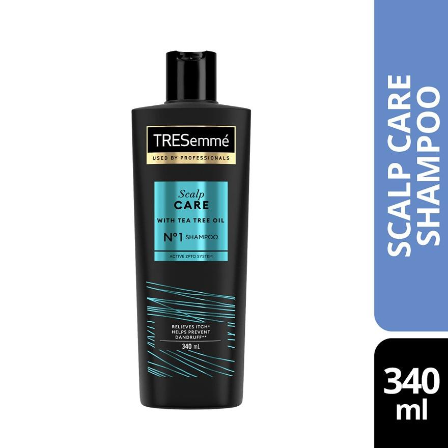 TRESEMME Scalp Care Shampoo 340ml – Gentle, Nourishing Formula, Relieves Itchy and Flaky Scalp, Reduces Dandruff, Strengthens Hair from Roots, Hydrates and Soothes, Leaves Hair Healthy, Soft, Clean, and Manageable - View 3 of 3