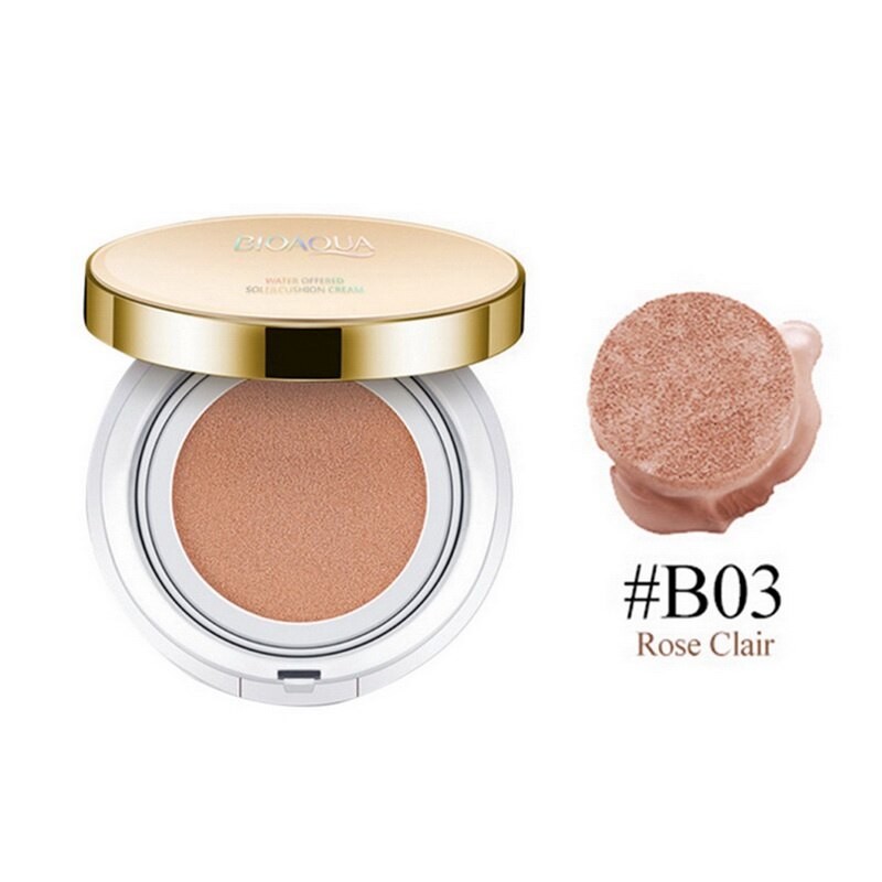 baby moisturizerBIOAQUA Air Cushion BB Cream Brighten Concealer Moisturizer Foundation Face Whitening Makeup Facial Bas-  Rose Clair(FROM MALAYSIA) - View 3 of 3