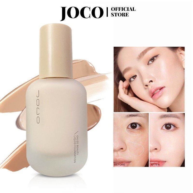 JOCO BB Cream Foundation, Concealer, Oil Control, Moisturizing, Waterproof, Suitable for Dark Skin Tones and Yellowish Skin Tones- 202(FROM MALAYSIA) - View 4 of 4
