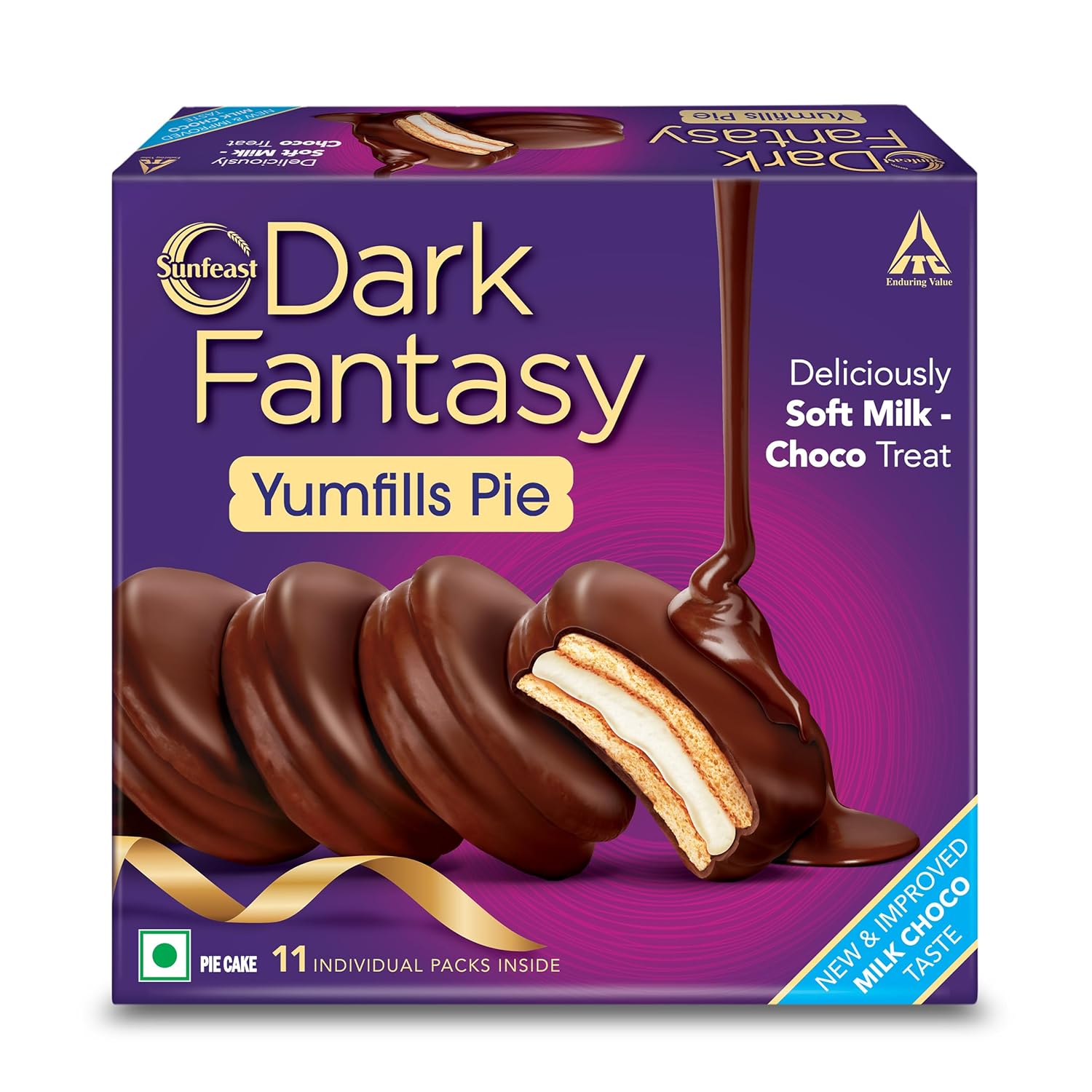Sunfeast Dark Fantasy Yumfills Whoopie Pie, Chocolate Chip, 253g - Related product