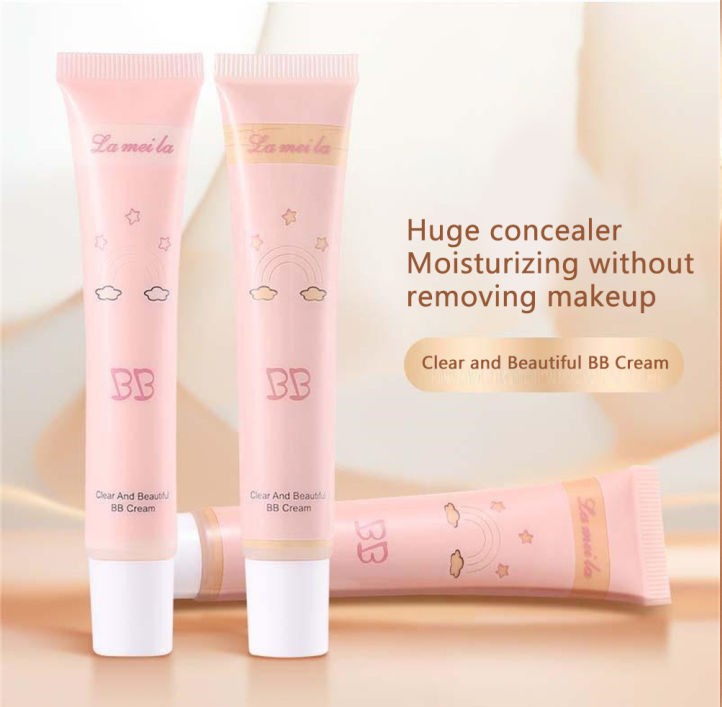 Lameila Bb cream 15ml Base Isolation Cream Whitening Brighten Face Magic BB Cream Lasting Nude Makeup Facial Foundation Waterproof Cover Blemish Base Fluid Concealer Oil Control Lasting Brighten Skin BB Cream Cosmetics - View 2 of 4