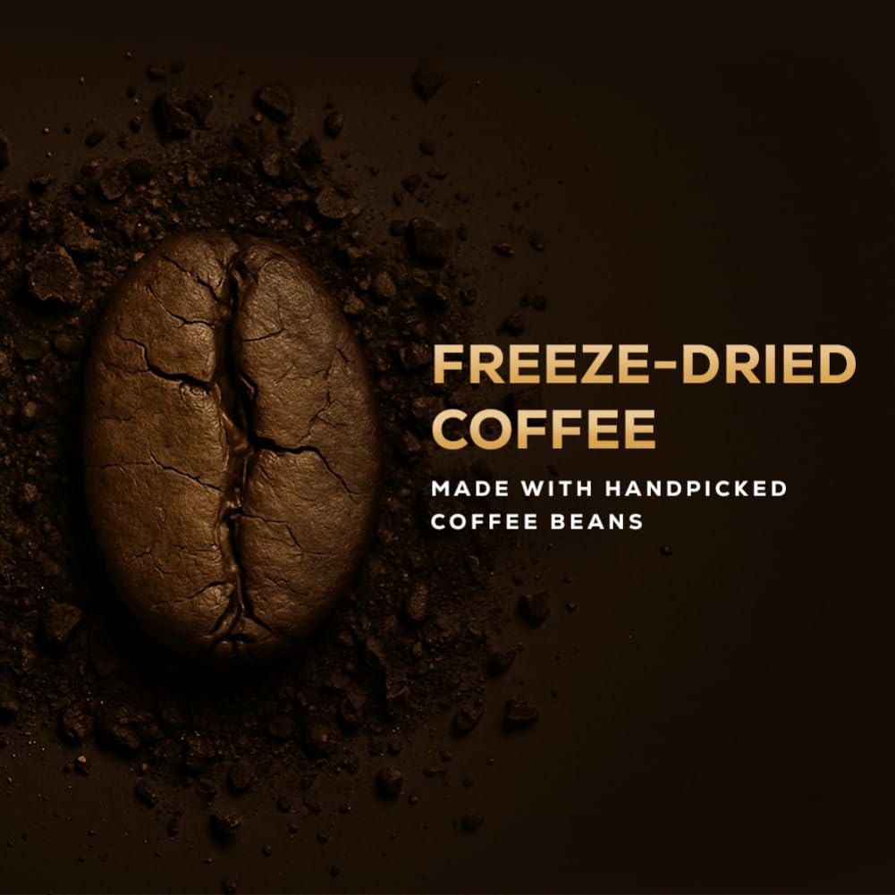 Bru Gold Edition | Premium Freeze Dried Coffee | Experience Intense Coffee Taste | Aromatic Instant Coffee | 55g - View 2 of 4