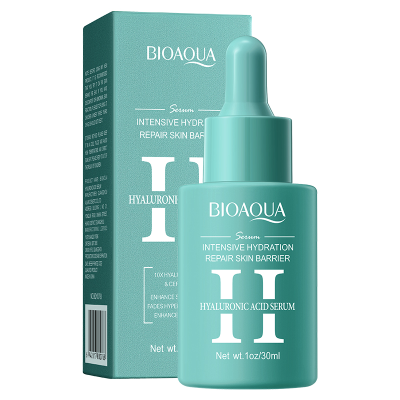 BIOAQUA Hyaluronic Acid Serum 30ml, Intensive Hydration & Skin Barrier Repair Essence, Deep Moisturizing Facial Serum, Plumping, Soothing, Anti-Aging, Lightweight Skincare Solution for Smooth, Healthy, Radiant Skin - View 3 of 3