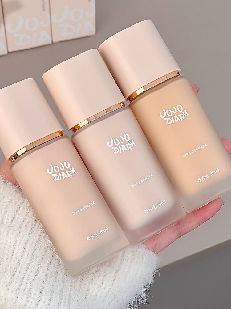 Korean Style Large Capacity Foundation Liquid BB Cream Moisturizing Lightweight Long-lasting No Cakey Natural Finish Concealer-02 # Natural color [paint creamy skin](FROM MALAYSIA) - View 2 of 4