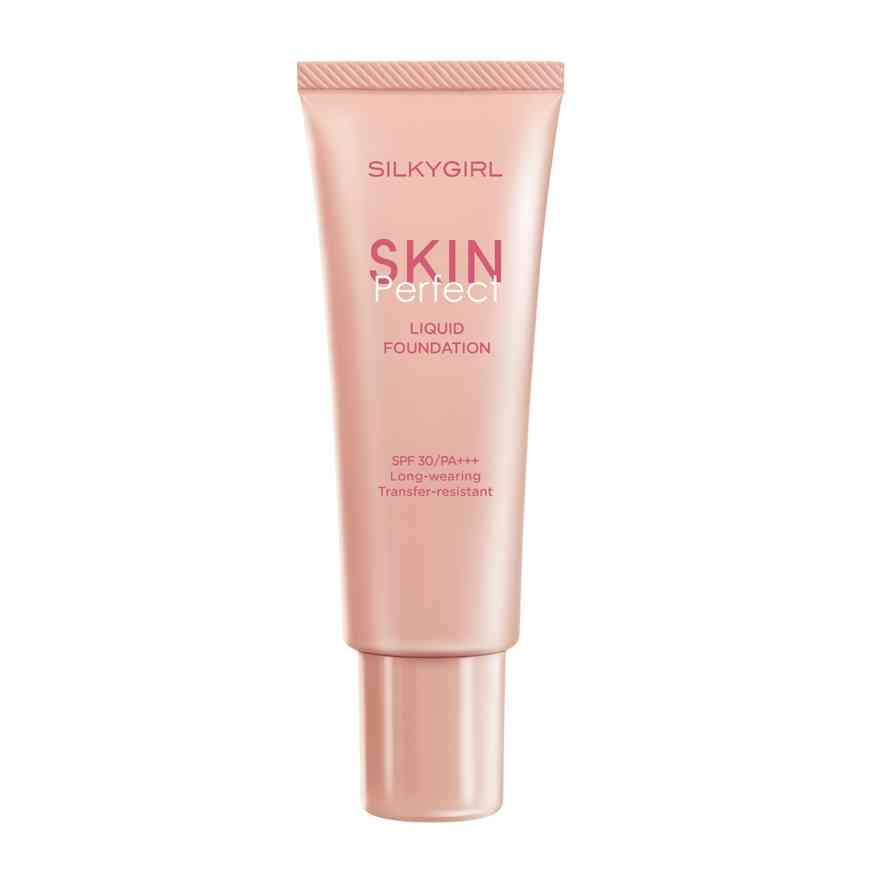 SILKYGIRL Skin Perfect Liquid Foundation 05 Natural Tan Lightweight Long-Lasting Face Makeup Smooth Coverage Hydrating Concealer Brightening Flawless Skin Tone Natural Finish Daily Skin Care Cosmetic - View 3 of 3
