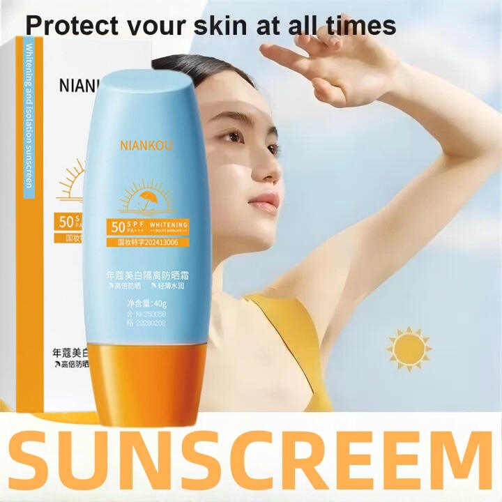 Sunscreen for Face and Body SPF50 PA++++ Whitening Sunblock Cream Hydrating Oil Control UV Protection Moisturizing Lightweight Daily Sun Protection Brightening Face & Body Skin Care - View 3 of 3