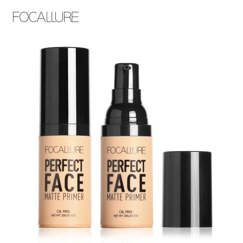 FOCALLURE Perfect Face Matte Primer Lightweight Pore-Minimizing Makeup Base Oil Control Long-Lasting Smooth Finish Hydrating Skin Prep Anti-Shine Face Primer for Flawless Natural Makeup Look - View 3 of 3