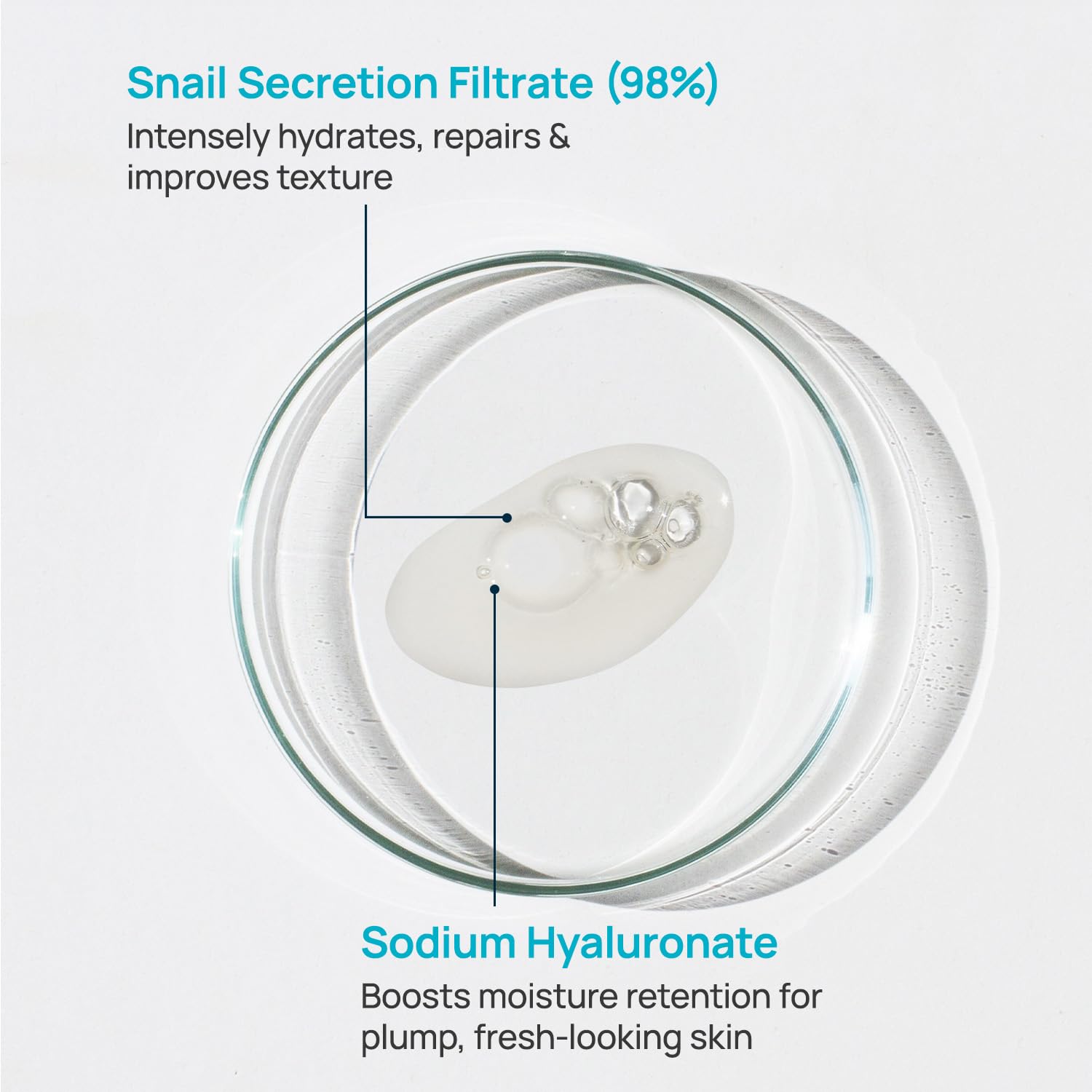 SkinKraft Advance 98% Snail Mucin Serum – Hydrating Serum for Plump, Smooth Skin – Korean Skincare–Inspired with Sodium Hyaluronate & Betaine – Lightweight, Fast-Absorbing Formula – 100ml - View 4 of 5