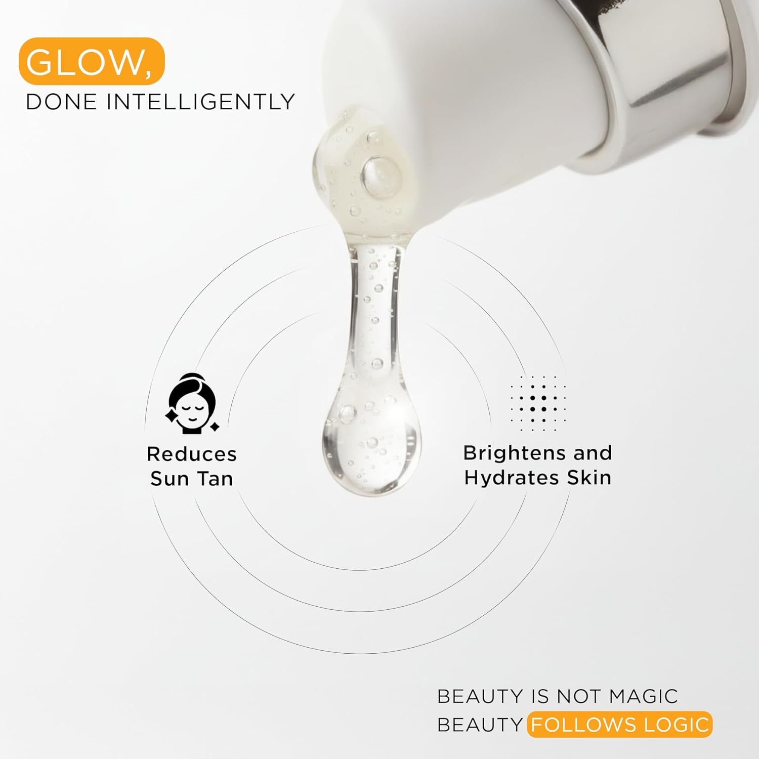 SkinQ 15% Vit C Face Serum for Glowing & Brightening Skin (20 ml) | Helps reduce Pigmentation, Patches, Dark Spots & Tan | Glow Serum for Men & Women with All Skin Types | Lightweight & Non-drying - View 5 of 5