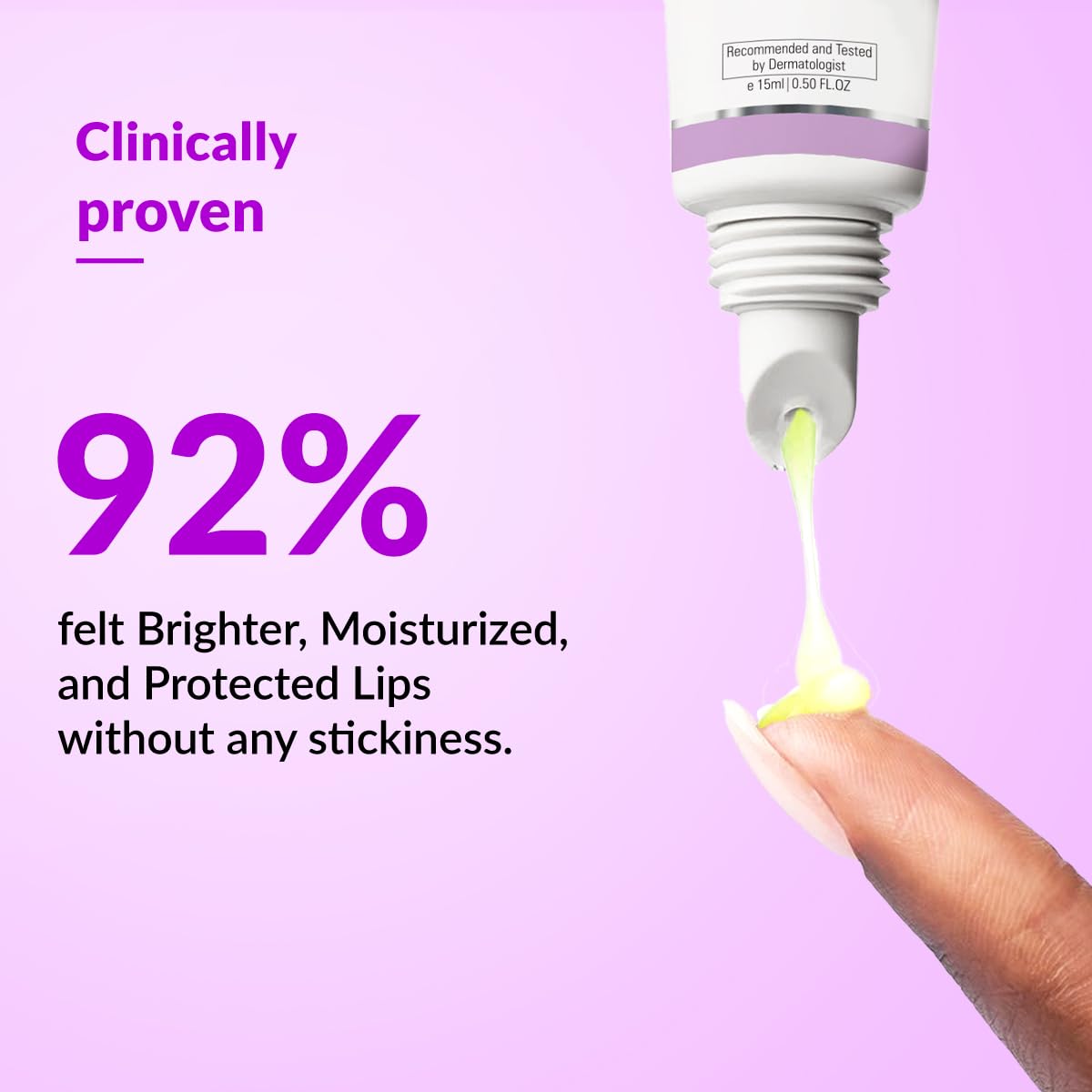 Fixderma Brightening Lip Balm With SPF 50 PA+++ for Pigmented & Dry Lips | 4% Kojic Acid, 2% Alpha Arbutin | Moisturizes, Hydrates & Brightens Pigmented Lips | For Men & Women - 15ml - View 4 of 6