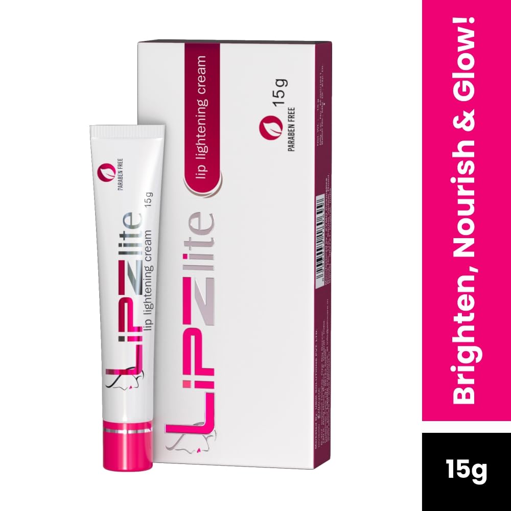 Lipzlite Lip Cream for Dark Lips | Helps Reduce Pigmentation & Discoloration | Moisturizes & Softens Lips - 15g Pack of 1 - View 6 of 6
