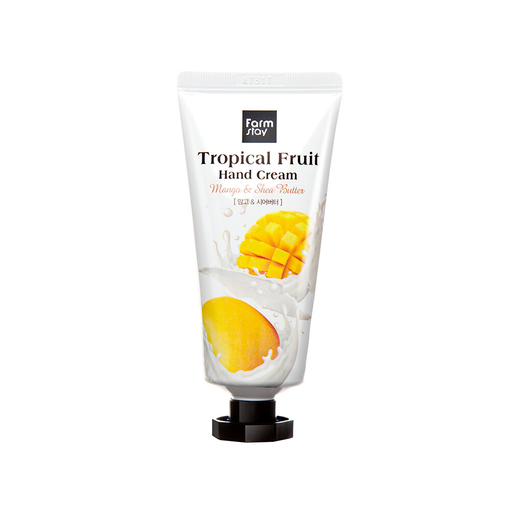 Farmstay Tropical Fruit Hand Cream Mango & Shea Butter 50g Premium Korean Moisturizing Hand Care for Soft Smooth Hydrated Hands Nourishing Repair Sample Skincare for Healthy Radiant Skin - View 3 of 3