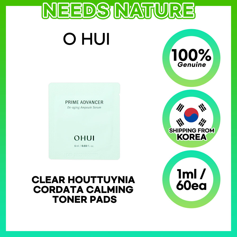 OHUI Prime Advancer De-Aging Ampoule Serum 1ml Premium Korean Skincare for Hydration Moisture Pore Care Hypoallergenic Soft Application Anti-Aging Youthful Radiant Smooth Revitalizing Skin Treatment Sample - View 3 of 3