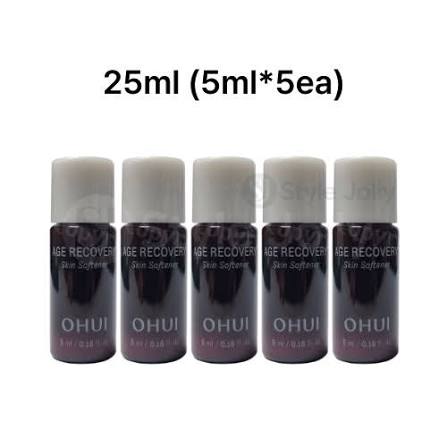 O HUI Age Recovery Skin Softener 5ml x 5ea Premium Korean Anti-Aging Skincare Sample for Firming Lifting Hydrating Moisturizer Youthful Radiant Smooth Skin Care Set for Elasticity Improvement - View 2 of 3