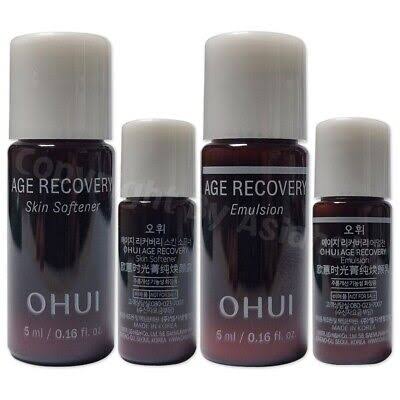 O HUI Age Recovery Skin Softener 5ml x 5ea Premium Korean Anti-Aging Skincare Sample for Firming Lifting Hydrating Moisturizer Youthful Radiant Smooth Skin Care Set for Elasticity Improvement - View 3 of 3