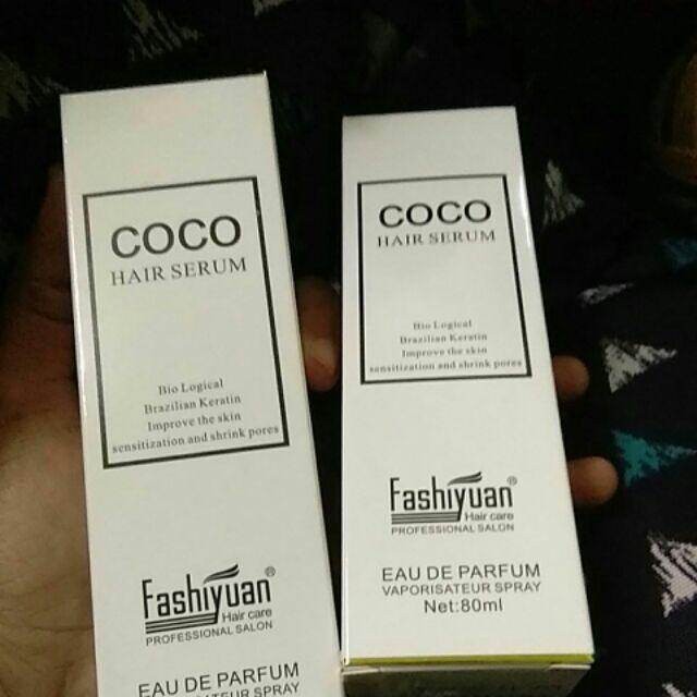 Coco Hair Serum Hair Oil 80ml 72 hours Fragrance Malaysia Ready Stock 100% Original Minyak Rambut- Orange (Rose)(FROM MALAYSIA) - View 2 of 3