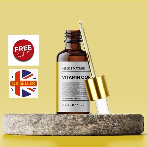 Needs Nature Vitamin Complex 100% Serum 20ml Premium Korean Skincare for Brightening Hydration Antioxidant Skin Tone Improvement Sample Serum for Radiant Smooth Healthy Youthful Skin - View 3 of 3
