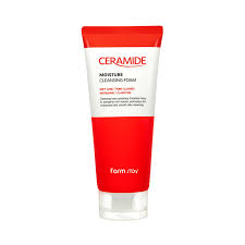 Farmstay Ceramide Moisture Cleansing Foam 180ml Premium Korean Skincare Facial Cleanser for Hydrating Gentle Deep Cleansing Skin Barrier Care Nourishing Smooth Radiant Healthy Soft Moisturized Skin - View 3 of 3