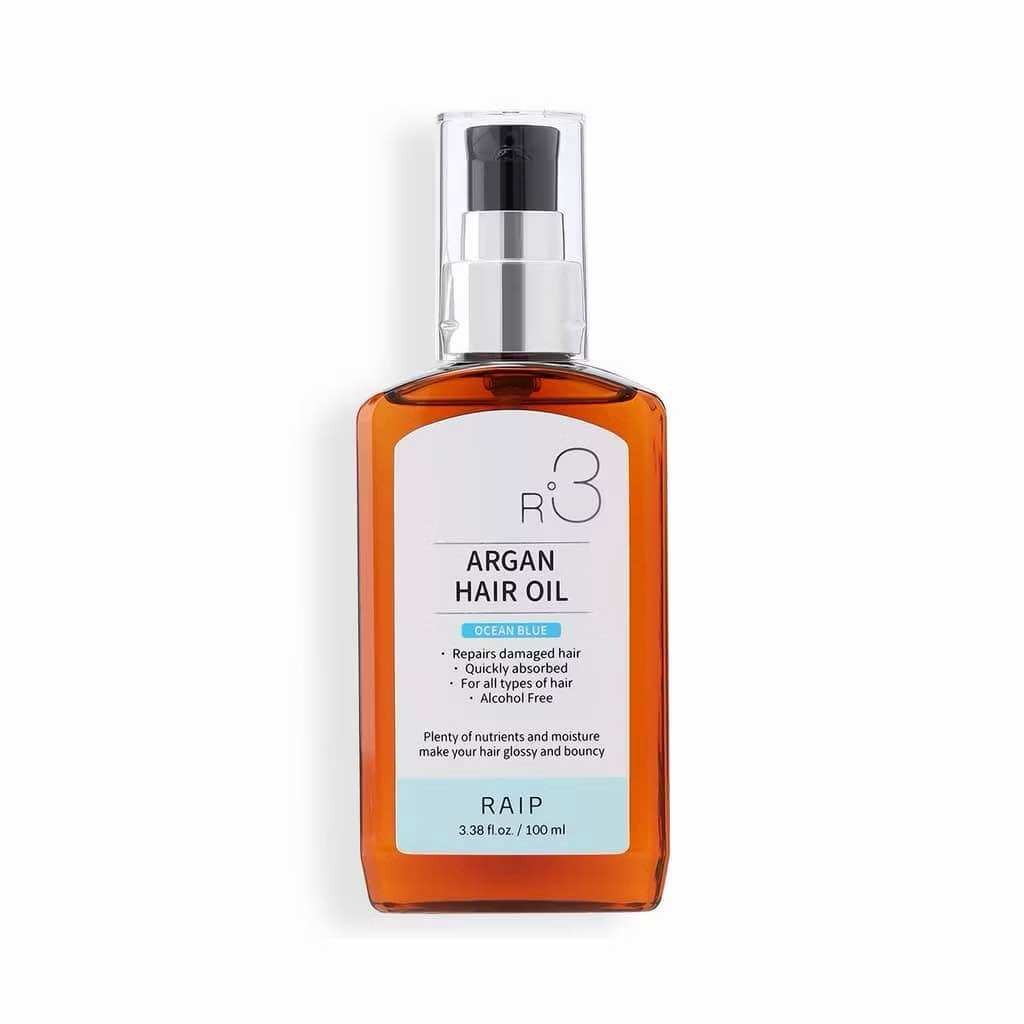 Raip R3 Argan Hair Oil 100ml R3 免冲洗 菁粹摩洛哥阿甘护发精油-Ocean Blue清新海洋-蓝色(FROM MALAYSIA) - View 3 of 3